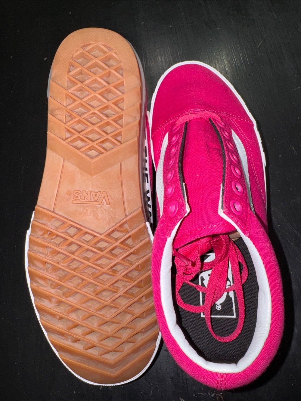 VANS off the wall. hot pink women’s platform sneakers size 8.5. NEW with tags. - Picture 10 of 10